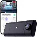 Nexar One 4K Connected Dash Cam - Front and Interior Facing Dual Dash Cams with Live Alerts and Remote Streaming - Car Camera with WiFi Bluetooth