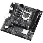 ASRock H510M-HDV/M.2 SE LGA 1200 Intel H470 DDR4 Micro ATX Motherboard (H510M-HD