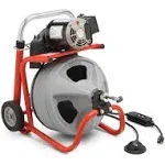 Ridgid 27013 K-400 Drain Cleaning Machine w/ 1/2"x75' Cable