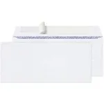 #10 Security Envelopes, 4-1/8" x 9-1/2", Clean Seal, White, Box Of 100