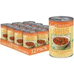 Organic Chunky Vegetable Soup, Reduced Sodium Pack of 12