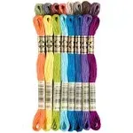 DMC Floss Pack, EXCLUSIVE COLOR, Package of 16 Skeins, New, Sealed, See Back