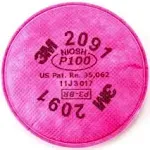 3M 2091 P100 Particulate Filter