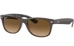 Ray-Ban New Wayfarer RB2132 Sunglasses 55-16 Brown