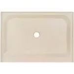 Swiss Madison Voltaire 48 in. L x 36 in. W Alcove Shower Pan Base with Center Drain in Biscuit SM-SB510V