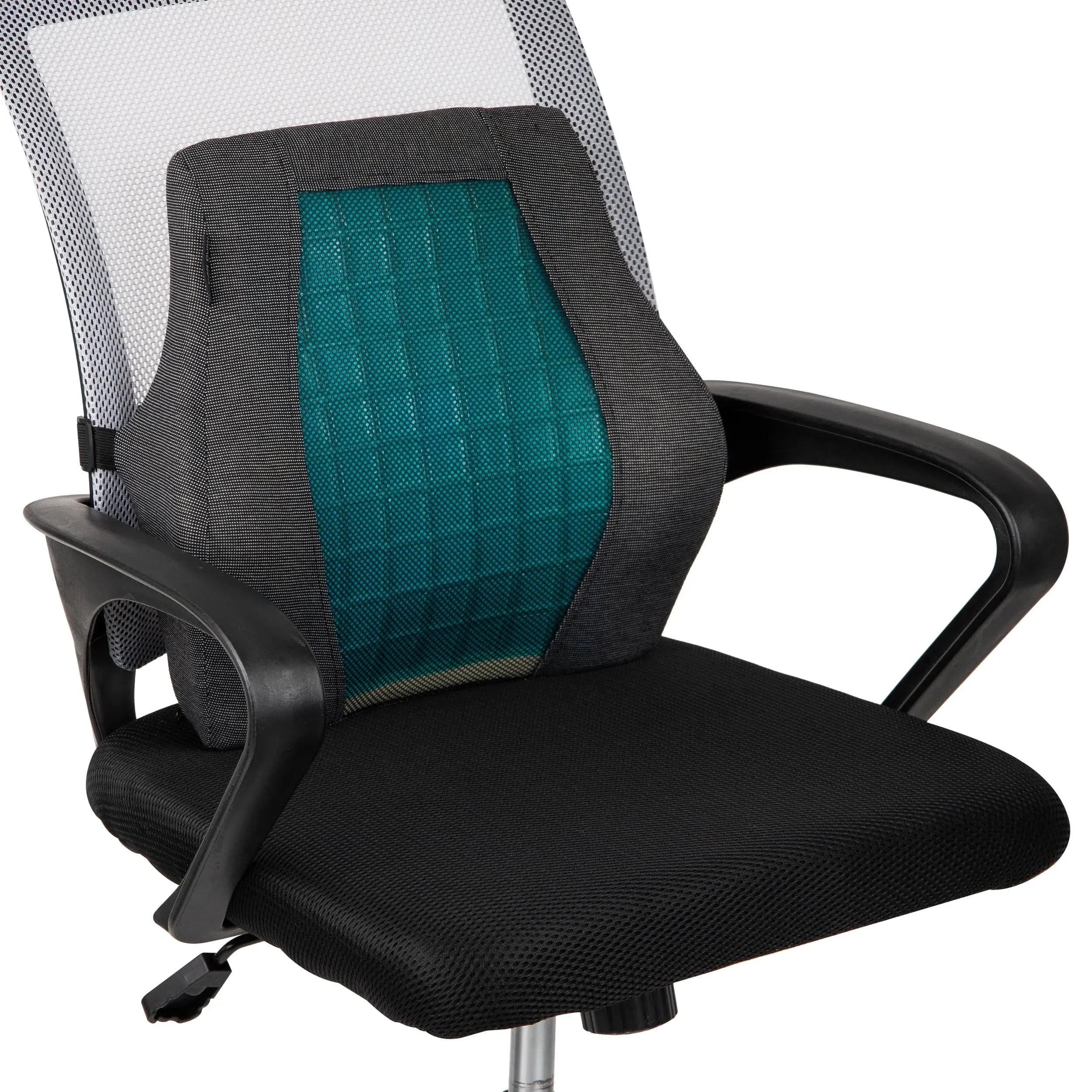 Mind Reader - Ergonomic Back Cushion - Black