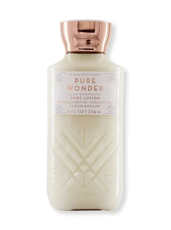 “PURE WONDER” Body Lotion 8 fl.oz Full Size Bath &amp; Body Works NEW SHIPS FREE!