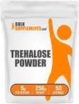 BulkSupplements.com Trehalose Powder - Sugar Alternative & Sugar Substitute - Natural Sweetener, For Digestion - 5g of Trehalose Sweetener per Serving (250 Grams - 8.8 oz)