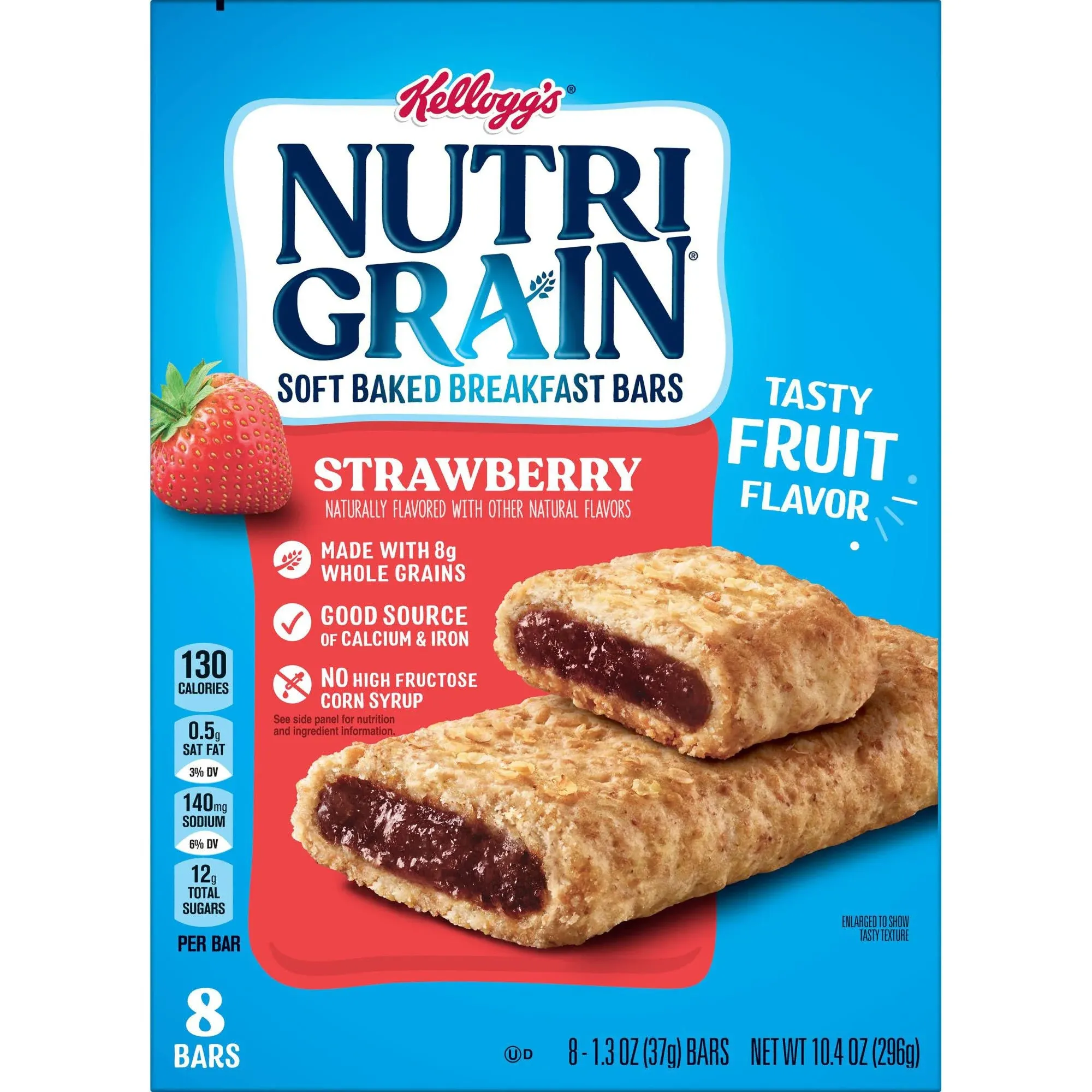 Nutri Grain Soft Baked Strawberry Breakfast Bars