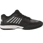 K-Swiss Men's Hypercourt Express 2 Tennis Shoes in Black/White - 8