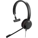 Jabra  Evolve 30 II UC Mono Wired Headset - Black - Excellent