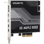 GIGABYTE GC-MAPLE RIDGE interface cards/adapter Internal DisplayPort, Mini DisplayPort, Thunderbolt 4, USB 3.2 Gen 2 [3.1 Gen 2] 