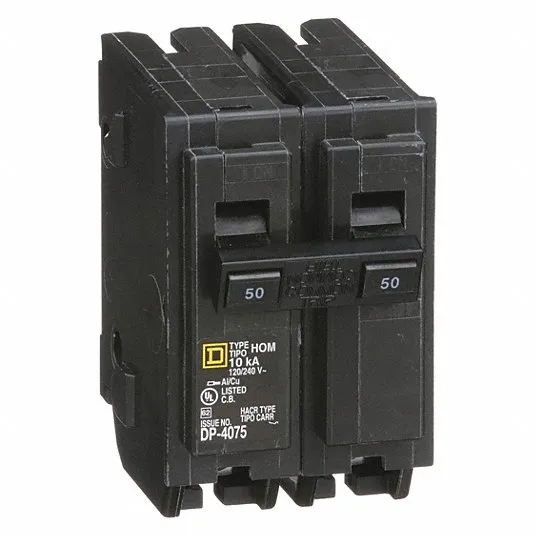 Square D HOM250 2 Pole Circuit Breaker