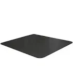 Resilia Office Desk Chair Mat - for Low Pile Carpet (with Grippers) Black 30 in. x 48 in.