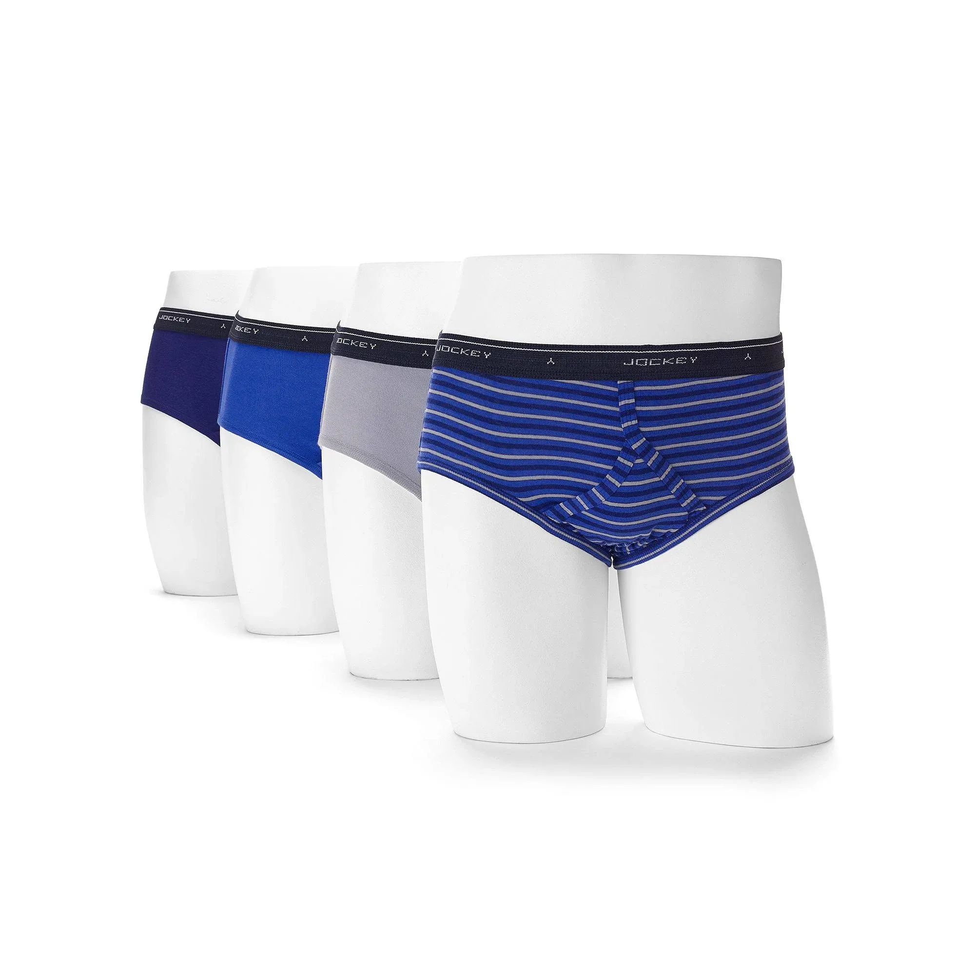 Jockey Classics Men's Low-Rise Briefs - 4 pack