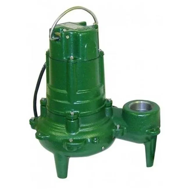 Zoeller BN270 1-HP Cast Iron Sewage Pump w/ Variable Piggy Back Float Switch ...