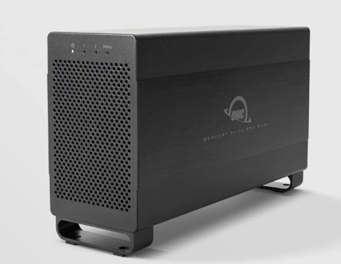 OWC 8TB Mercury Elite Pro Dual Thunderbolt 2/USB3 Raid Solution Enclosure