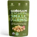 GOODSAM: Organic Macadamia Nuts Dry Roasted, 8 oz