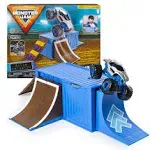 Monster Jam, Ship It & Flip It Transforming Playset with Exclusive 1:64 Scale Die-Cast Monster Jam Truck