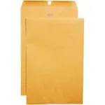 MyOfficeInnova<wbr/>tions Clasp Envelopes 12&#034; x 15-1/2&#034; Brown Kraft 100/Box