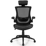 High Back Mesh Office Chair: Ergonomic Design with Flip Up Armrests