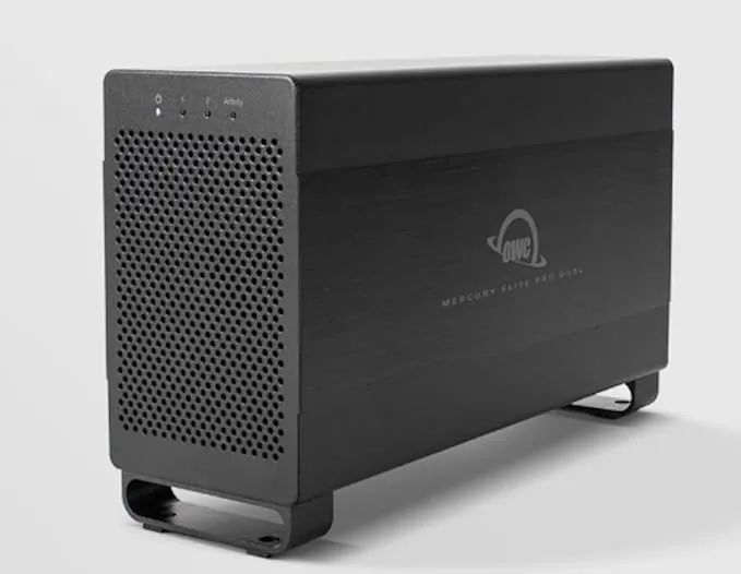 OWC 12TB Mercury Elite Pro Dual Thunderbolt 2/USB3 Raid Solution Enclosure