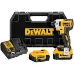 DeWalt 20V MAX* XR® 3-Speed 1/4 in. Impact Driver Kit