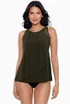 DD Cup Illusionists Ursula Underwire Tankini Top