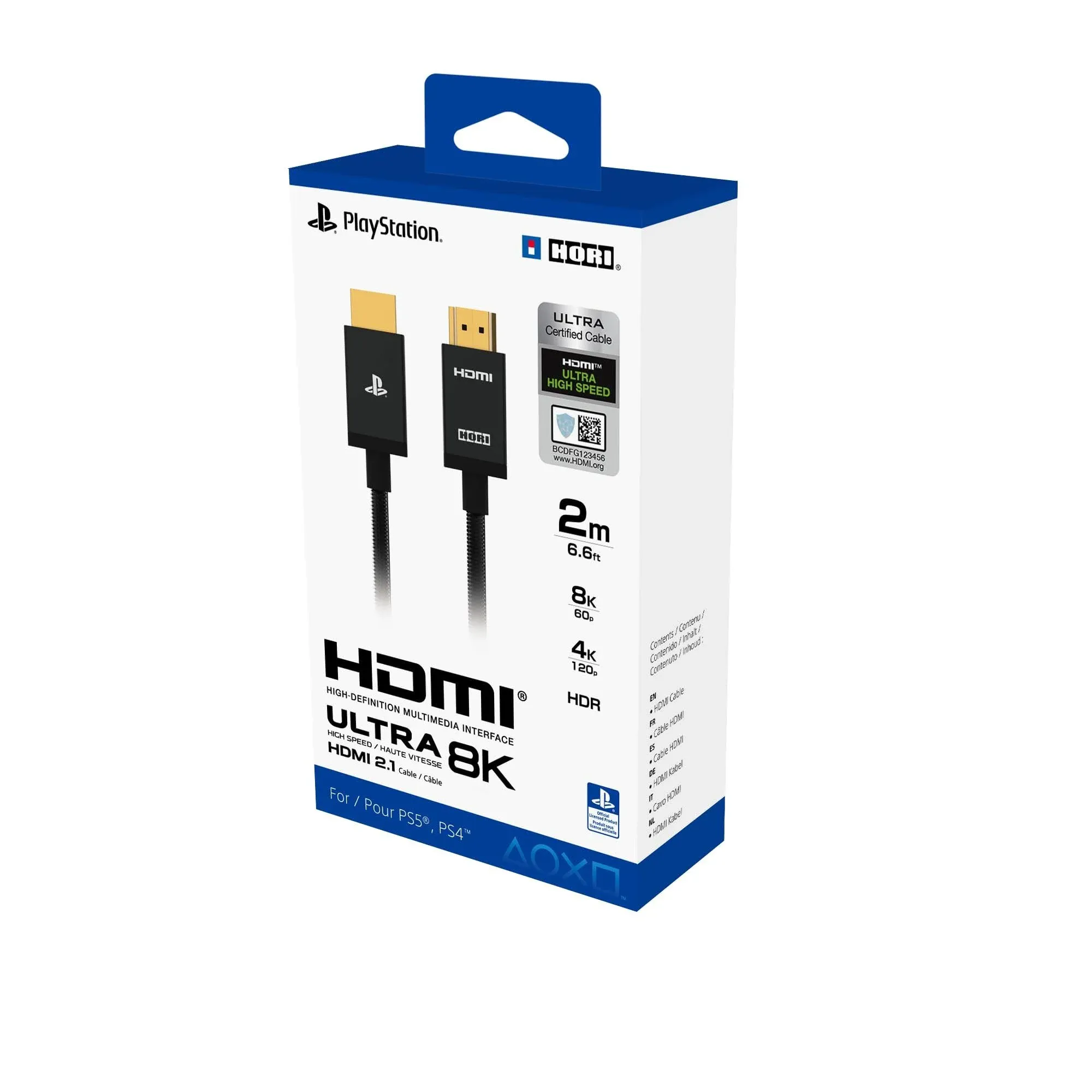 Hori - Ultra High Speed HDMI Cable for PlayStation 5