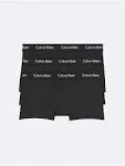 Calvin Klein Cotton Stretch Low Rise Trunk 3 Pack Black / S