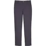 French Toast Girls&#039; Pull-on Twill Pant Standard &amp; Plus School Uniform Grey 2T