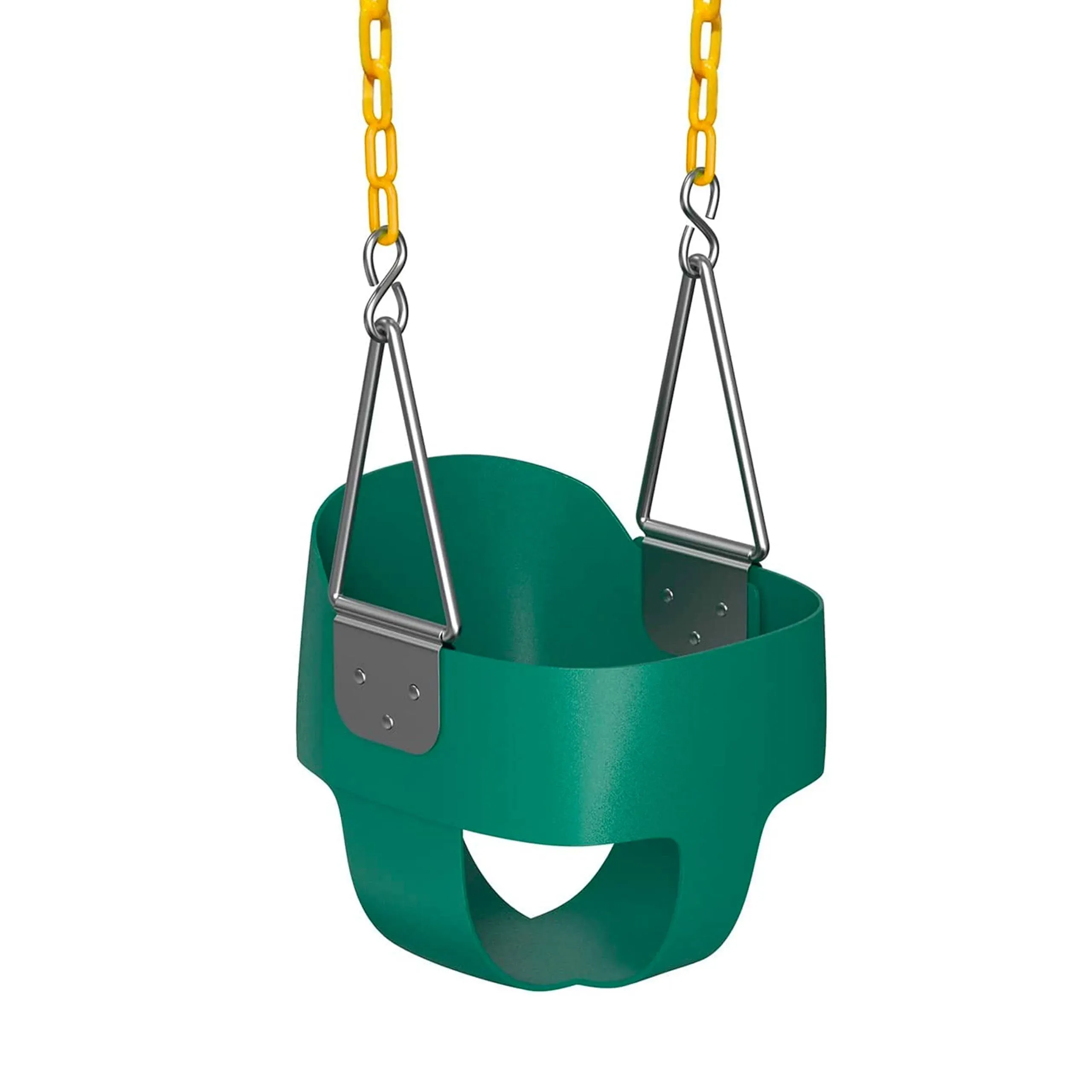 Toddler Swing - Heavy Duty, High Back, Full Bucket Baby Swing Seat with Coate...