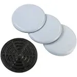 4 in Round Magic Sliders, Pack Of 4