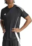 Adidas Men's Tiro 24 Soccer Jersey, Black/White / M