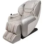 Taupe Osaki OS-Atai SL-Track Back &amp; Calf Heating Zero-G Bluetooth Massage Chair