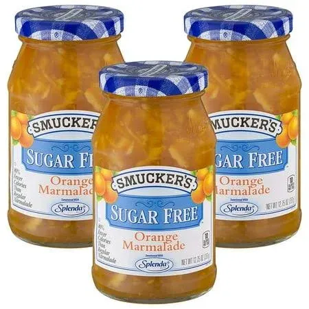 Smucker,s Sugar Free Orange Marmalade 12.75oz Jar (Pack of 3), Size: One Size