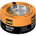 Scotch® Heavy Duty Masking Tape 2020+-24AP, 0.94 in x 60.1 yd (24mm x55m)