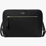 Kate Spade Chelsea Laptop Sleeve with Strap, Black