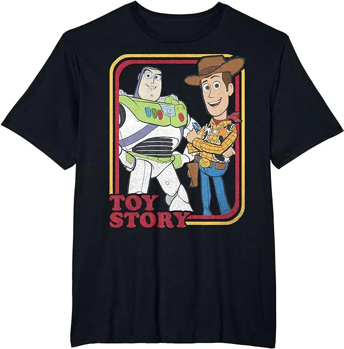 Disney Pixar Toy Story Buzz Lightyear Woody Buds T-Shirt