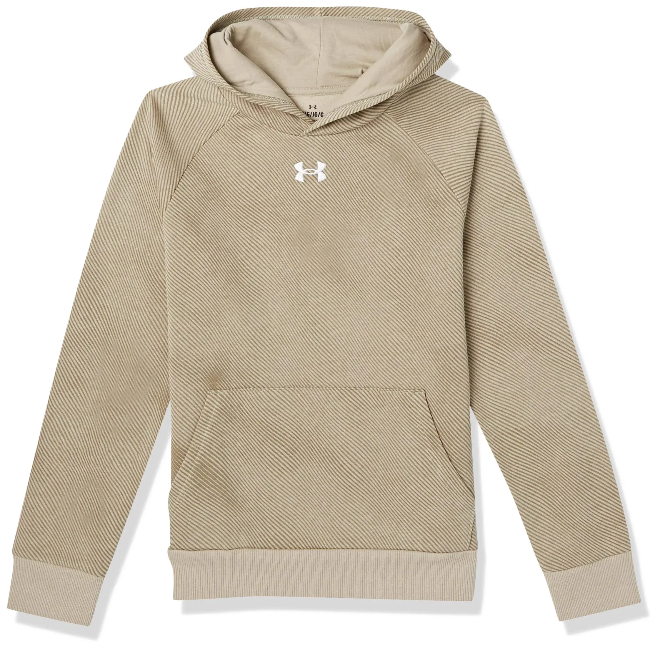 Under Armour Boys' Rival Fleece Printed Hoodie