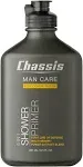 Chassis 5-in-1 Shower Primer Body Wash for Men, Anti-Chafing Shower Gel, Deep-Cleansing, Eliminates Odor, Moisturizes Skin, Softens Body Hair