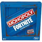 Monopoly: Fortnite Collector's Edition Board Game Inspired by Fortnite Video Game, Board Game for Teens and Adults, Ages 13 and Up