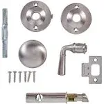 National Hardware Storm Door Latch Satin Nickel