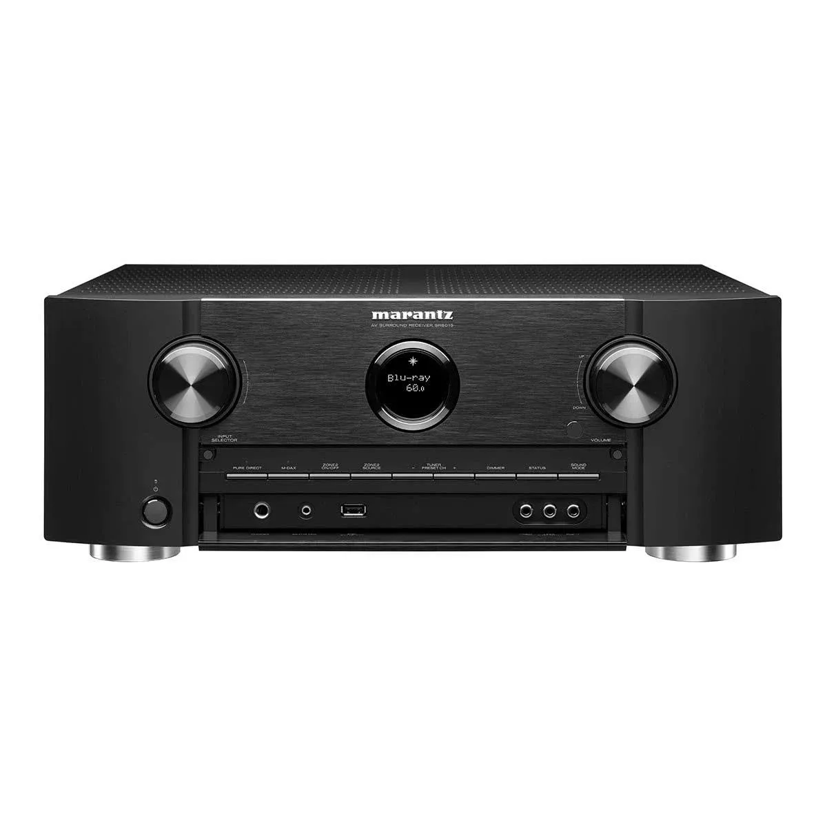 Marantz SR6015 9.2 Channel 8K AV Receiver with 3D Audio and HEOS (Renewed)