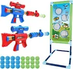 SpringFlower Shooting Game Toy for 5 6 7 8 9 10+ Years Olds Boys,2pk Foam Bal...