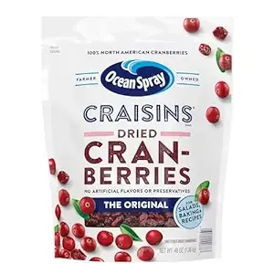 Ocean Spray Sweetened Dried Cranberries,3 Pound (Pack of 2)