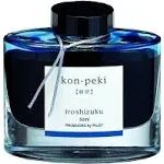 Pilot Iroshizuku Fountain Pen Ink - Kon-Peki (Deep Cerulean Blue)