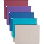 Smead Designer Hanging Folders, 1/5 Tab, Letter - 25 pack