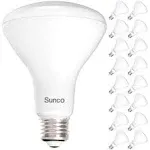 Sunco Lighting Sunco 16 Pack BR30 LED Bulbs Indoor Flood Lights 11W Equivalent 65W, 2700K Soft White, 850 lm, E26 Base, 25,000 Lifetime Hours,