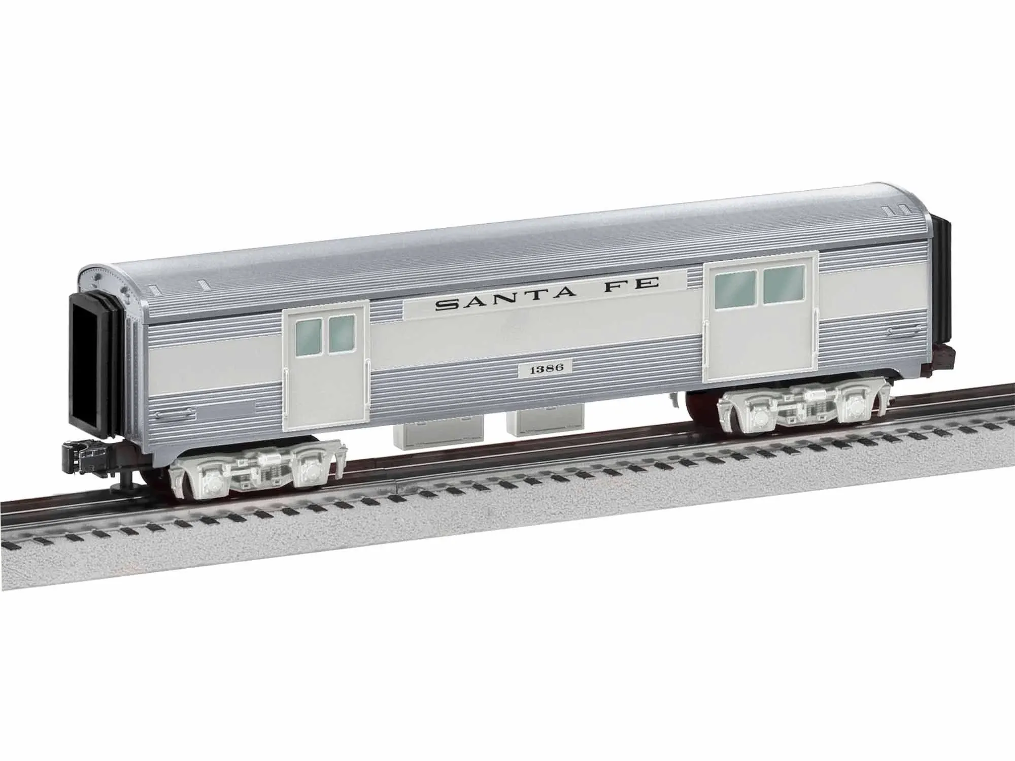 Lionel 6-84724 O Santa Fe Add-On Baggage Car # 1386